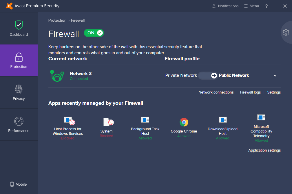 avast the extension is not activated