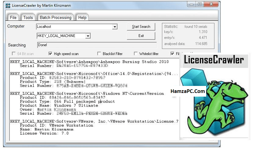 LicenseCrawler Crack v2.15.284 Download [64-Bit] For Windows [2025]